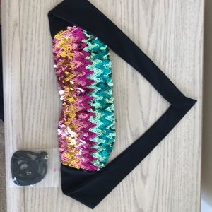 Victoria Secret bandeau swim top